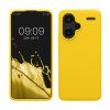 Husa Xiaomi Redmi Note 13 Pro Plus 5G, Galben, Silicon, KWM000020KH011C