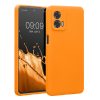 Husa Motorola Moto G73, Portocaliu, Silicon, KWM000018HA006C