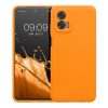Husa Motorola Moto G73, Portocaliu, Silicon, KWM000018HA006C