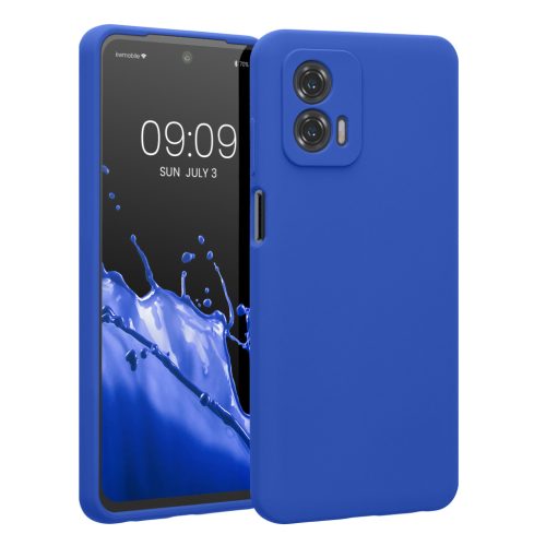 Husa Motorola Moto G73, Albastru, Silicon, KWM000018HA007C