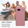 Husa Google Pixel 7a, Roz deschis, Silicon, KWM000019YF031C