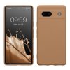 Husa Google Pixel 7a, Crem, Silicon, KWM000019YF033C