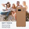 Husa Google Pixel 7a, Crem, Silicon, KWM000019YF033C