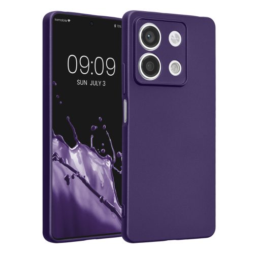 Husa Xiaomi Redmi Note 13, Albastru, Silicon, KWM000020LL007C