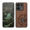Husa Xiaomi Redmi Note 13 Pro 5G, Maro, Lemn/Silicon, KWM000020MN003C