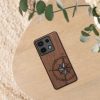 Husa Xiaomi Redmi Note 13 Pro 5G, Maro, Lemn/Silicon, KWM000020MN003C