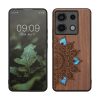 Husa Xiaomi Redmi Note 13 Pro 5G, Maro, Lemn/Silicon, KWM000020MN004C
