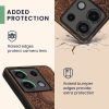 Husa Xiaomi Redmi Note 13 Pro 5G, Maro, Lemn/Silicon, KWM000020MN005C