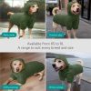 Pelerina de ploaie cu gluga pentru caini Navaris, impermeabila, XL, verde, NAV000039UR008C