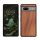 Husa Google Pixel 7a, Maro, Lemn/Silicon, KWM000019YJ004C
