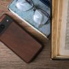 Husa Google Pixel 8, Maro, Lemn/Silicon, KWM0000208X004C