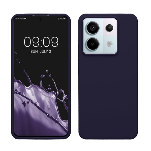 Husa Xiaomi Redmi Note 13 Pro 5G, Albastru inchis, Silicon, KWM000020LF012C