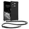 Husa cu jnur Xiaomi Redmi Note 13, Negru, Silicon, KWM000020NC003C