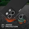 Husa cu jnur Xiaomi Redmi Note 13, Negru, Silicon, KWM000020NC003C