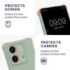 Husa cu jnur Xiaomi Redmi Note 13, Verde deschis, Silicon, KWM000020NC004C