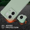 Husa cu jnur Xiaomi Redmi Note 13, Verde deschis, Silicon, KWM000020NC004C