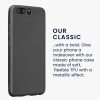 Husa Huawei P10, Gri, Silicon, KWM000008AE003C