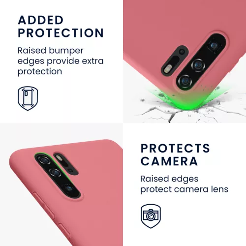 Husa Huawei P30 Pro, Roz inchis, Silicon, KWM000009MI015C