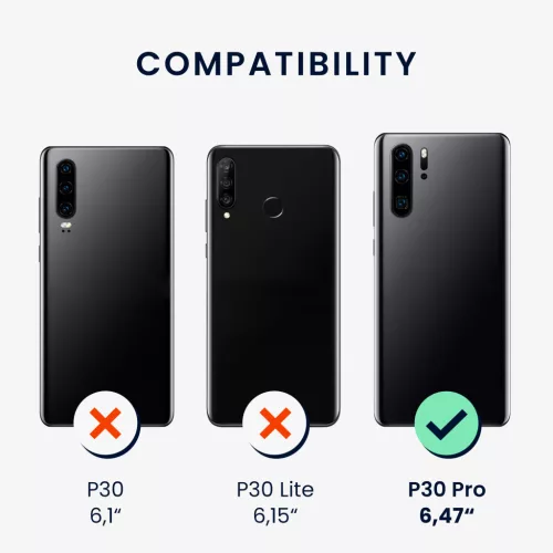 Husa Huawei P30 Pro, Roz inchis, Silicon, KWM000009MI015C