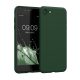 Husa Apple iPhone SE (2022)/iPhone SE (2020)/iPhone 8, Verde inchis, Silicon, KWM000010IU095C
