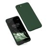 Husa Apple iPhone SE (2022)/iPhone SE (2020)/iPhone 8, Verde inchis, Silicon, KWM000010IU095C
