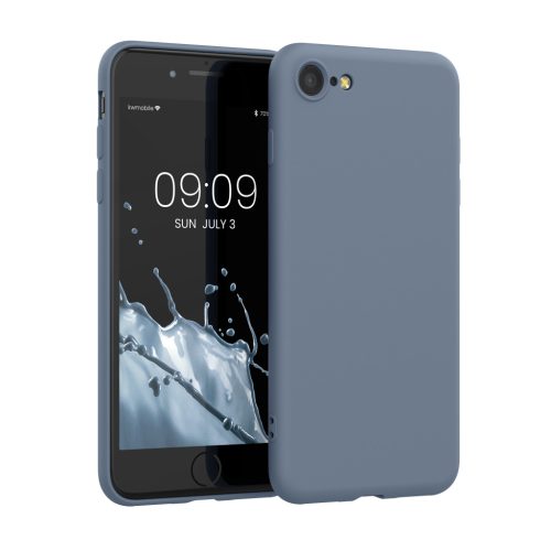 Husa Apple iPhone SE (2022)/iPhone SE (2020)/iPhone 8, Gri, Silicon, KWM000010IU097C