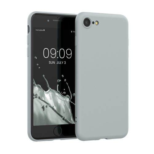 Husa Apple iPhone SE (2022)/iPhone SE (2020)/iPhone 8, Grey, Silicon, KWM000010IU098C