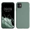 Husa Apple iPhone 11, Verde, Silicon, KWM000010SX075C