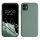 Husa Apple iPhone 11, Verde, Silicon, KWM000010SX075C
