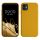 Husa Apple iPhone 11, Galben, Silicon, KWM000010SX076C