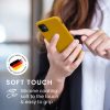 Husa Apple iPhone 11, Galben, Silicon, KWM000010SX076C