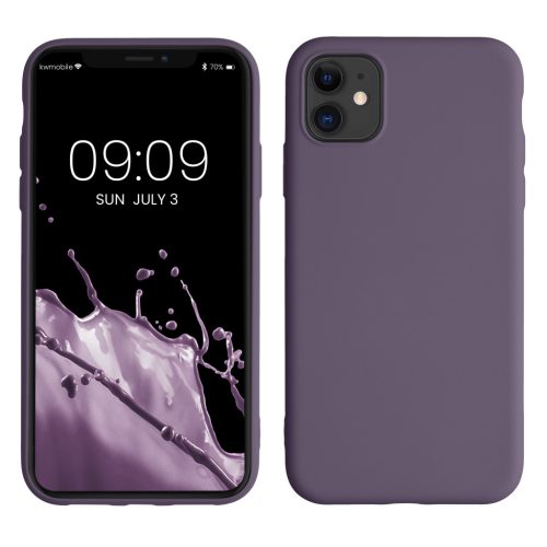 Husa Apple iPhone 11, Mov, Silicon, KWM000010SX077C