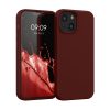 Husa Apple iPhone 13 Mini, Rosu inchis, Silicon, KWM000013OU058C