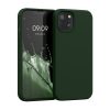 Husa Apple iPhone 13, Verde inchis, Silicon, KWM000013OV096C