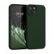 Husa Apple iPhone 13, Verde inchis, Silicon, KWM000013OV096C