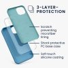 Husa Apple iPhone 13, Albastru, Silicon, KWM000013OV098C