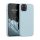 Husa Apple iPhone 13, Albastru deschis, Silicon, KWM000013OV099C
