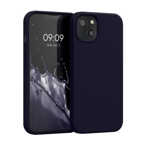 Husa Apple iPhone 13, Albastru inchis, Silicon, KWM000013OV100C