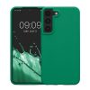 Husa Samsung Galaxy S22, Verde, Silicon, KWM000014GR077C