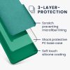 Husa Samsung Galaxy S22, Verde, Silicon, KWM000014GR077C