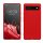 Husa Google Pixel 6a, Rosu, Silicon, KWM000015OO018C
