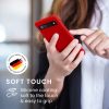 Husa Google Pixel 6a, Rosu, Silicon, KWM000015OO018C