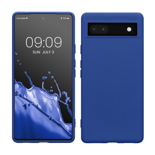 Husa Google Pixel 6a, Albastru, Silicon, KWM000015OO020C