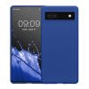 Husa Google Pixel 6a, Albastru, Silicon, KWM000015OO020C