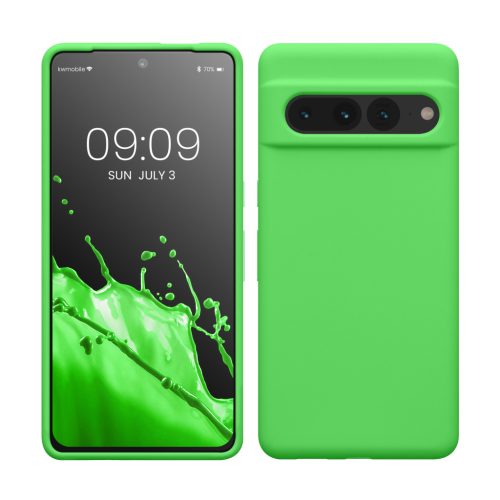 Husa Google Pixel 7 Pro, Verde, Silicon, KWM0000171J044C