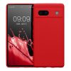 Husa Google Pixel 7a, Rosu, Silicon, KWM000019YF034C