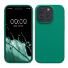 Husa Apple iPhone 15 Pro, Verde, Silicon, KWM000020CC028C