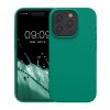 Husa Apple iPhone 15 Pro, Verde, Silicon, KWM000020CC028C