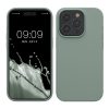 Husa Apple iPhone 15 Pro, Verde, Silicon, KWM000020CC029C