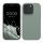 Husa Apple iPhone 15 Pro, Verde, Silicon, KWM000020CC029C